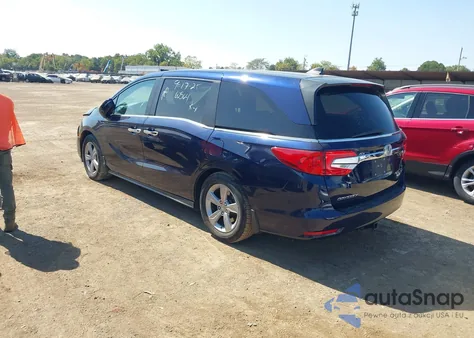 2018 Honda Odyssey Ex-L из США, поврежденный, VIN 5FNRL6H75JB006883